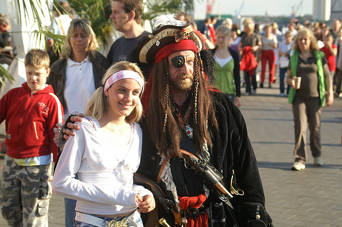 Pirater er ikke bare greie røvere lenger. Foto: Jack Sparrows fotograf
